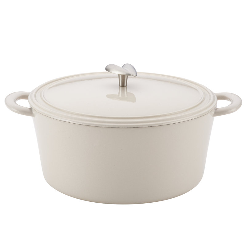 Ayesha Curry 6 Qt. Enamel Covered Cast Iron Round Dutch Oven & Reviews